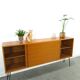 Dressoir vintage en teck en épingle à cheveux