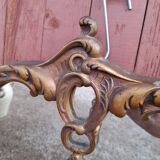 Louis XV style rock mirror in bronze  69x70cm