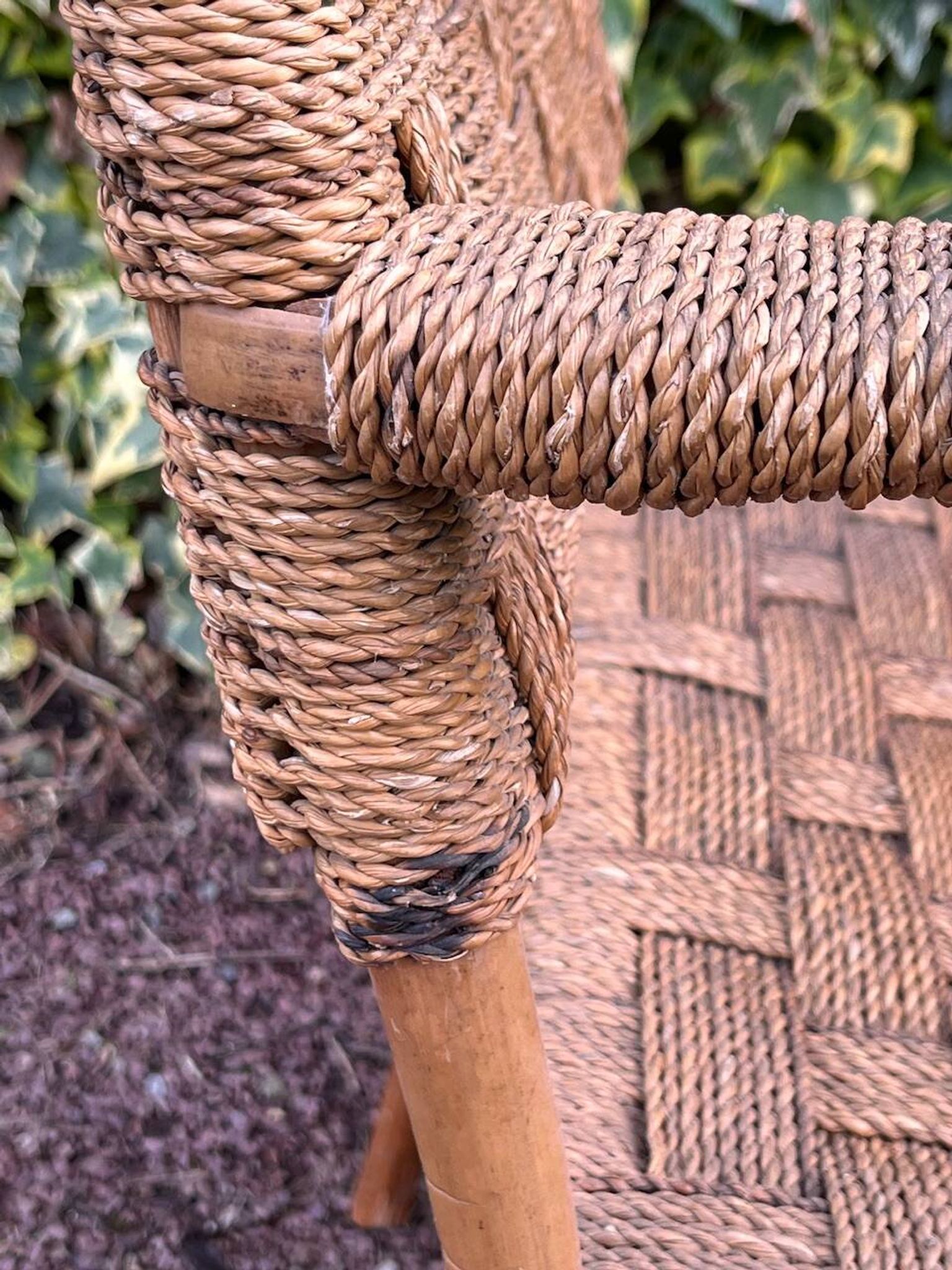 Rope armchair