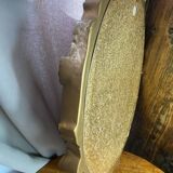 Miroir en bois et plâtre doré