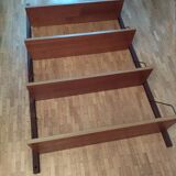 Teak wall shelf