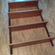 Teak wall shelf