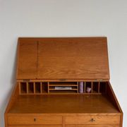 Vintage lectern desk oak