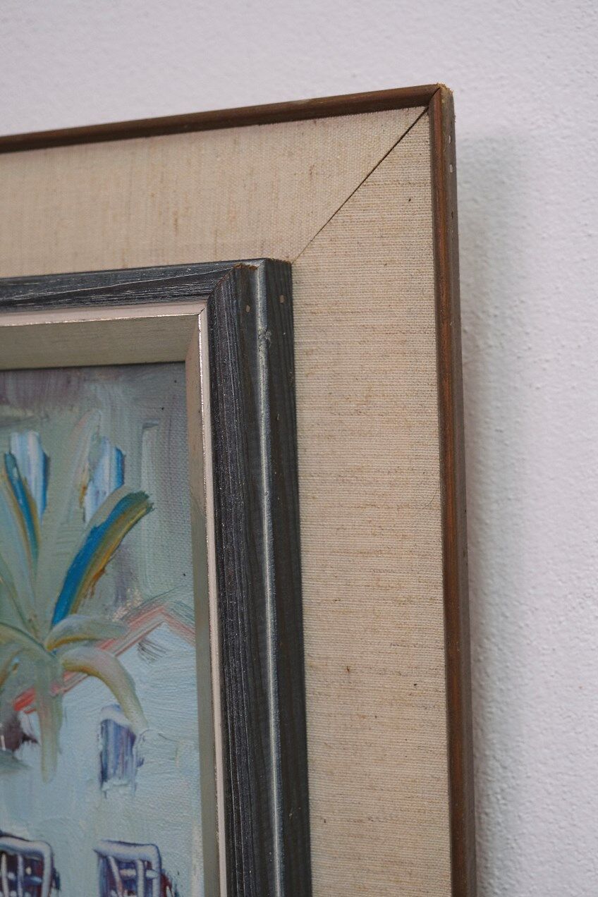 Eric Lo Ohlqvist (Eric Loo), Swedish Modern Painting, Oil on Canvas, 1960s