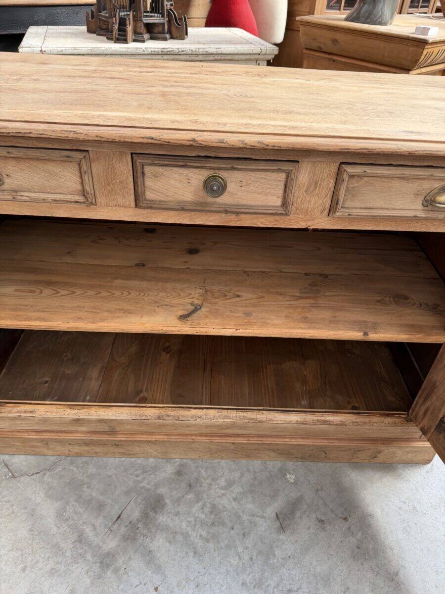 Buffet with 2 doors in oak from the early 20th century.
