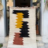 Berber carpet Zanafi 214/138cm