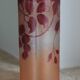 Legras quadrilobed vase from the "ruby" series in glass (1900 - 1910)