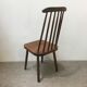 Chaise scandinave en bois massif
