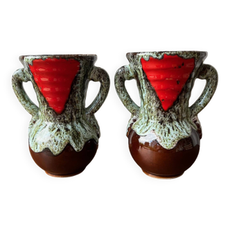 Paire de vases Vallauris