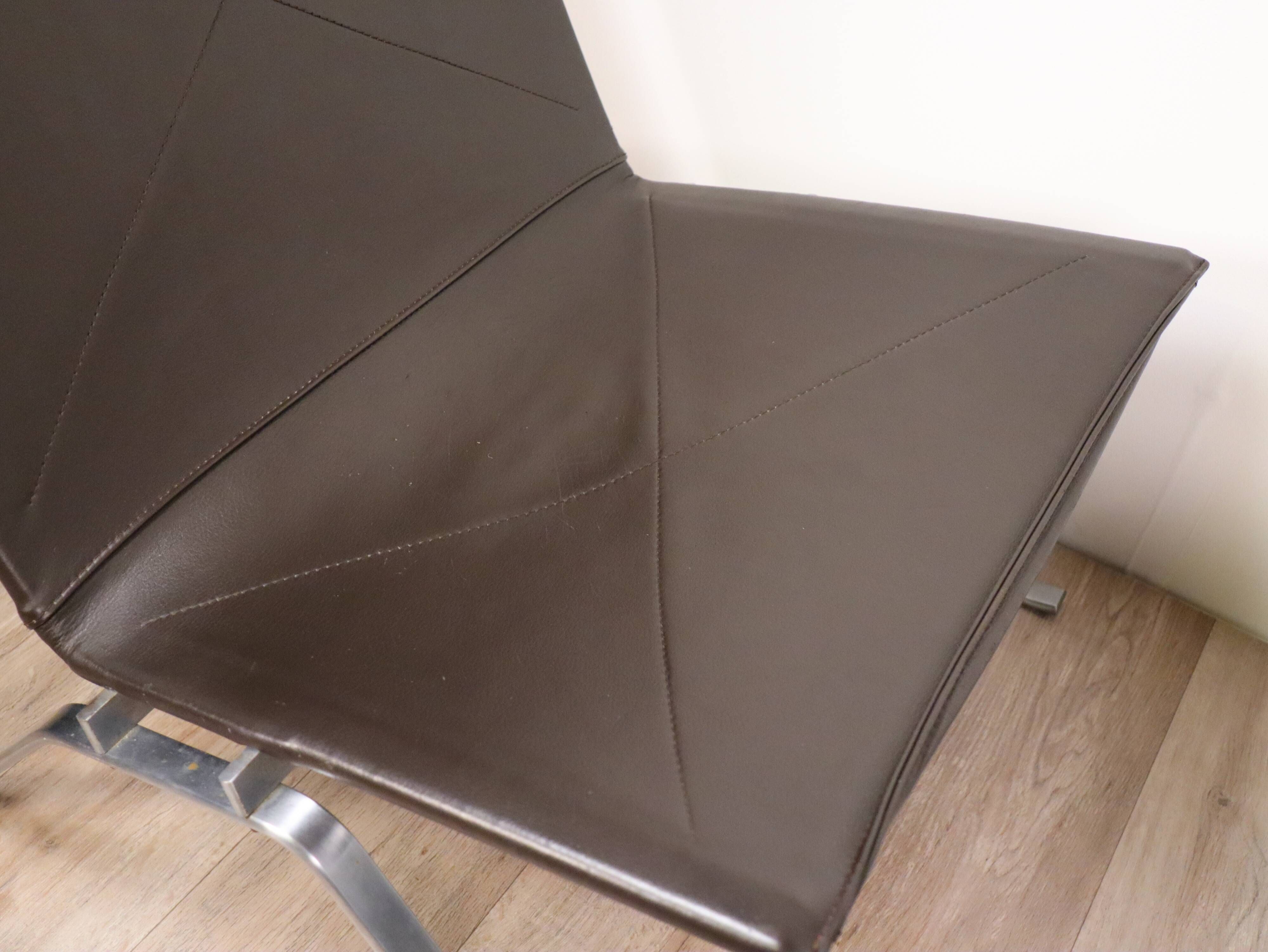 Pair of PK22 armchairs by Poul Kjaerholm for Fritz Hansen