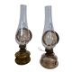 Coppia di Lampade Vintage DITMAR – Antiche Lampade a Olio Elettrificate con