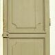 19th century patinated oak door and impost