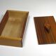 Art Deco Mahogany Cigar Box 15 x 9 cm