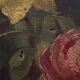 Oil on canvas still life 20th century bouquet of roses
