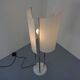 Arianna Floor Lamp in Marble and Handblown Glass by Bruno Gecchelin for Oluce, Italy, 1970s