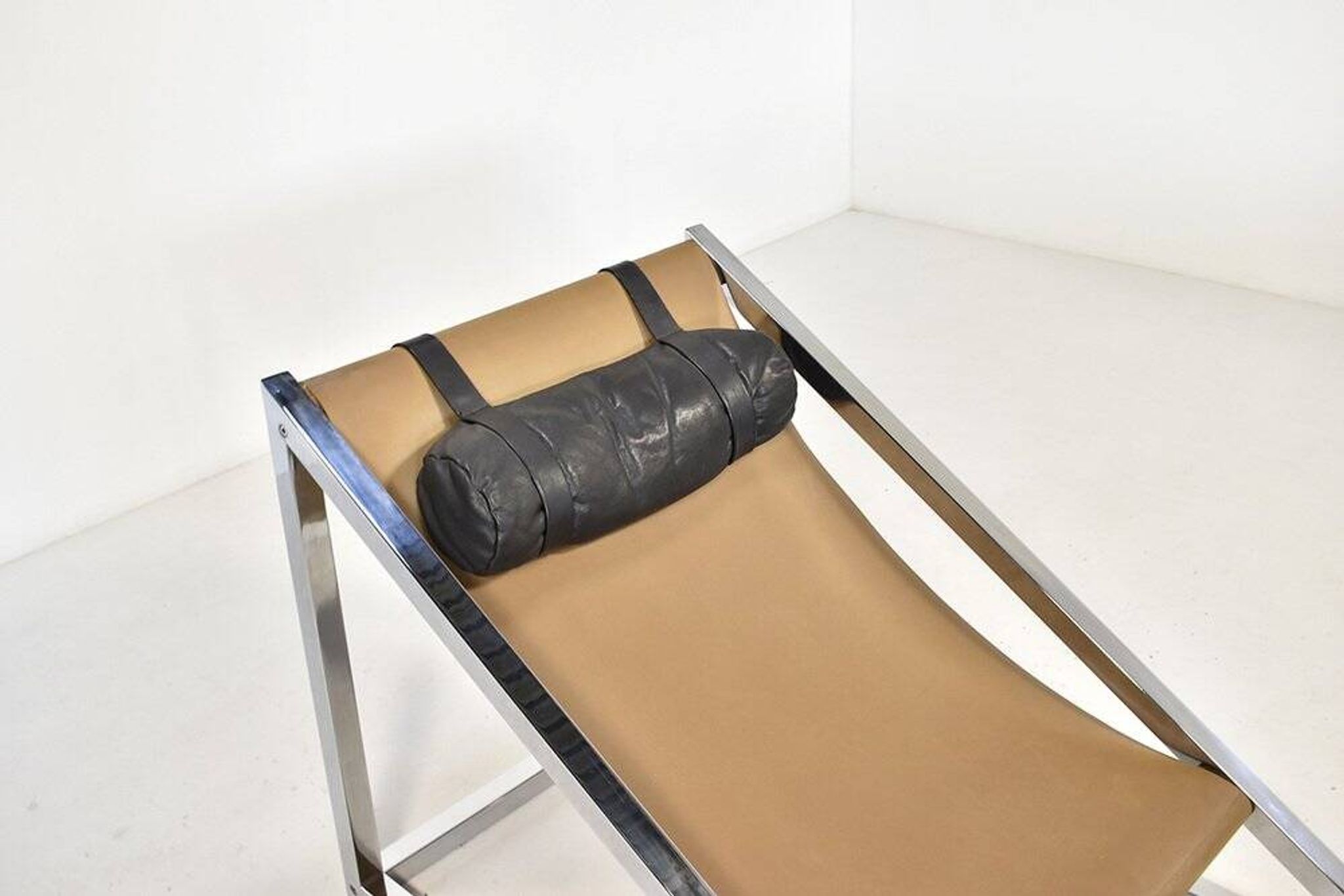 Italian Mies Lounge Chair by Archizoom for Poltronova, 1960s