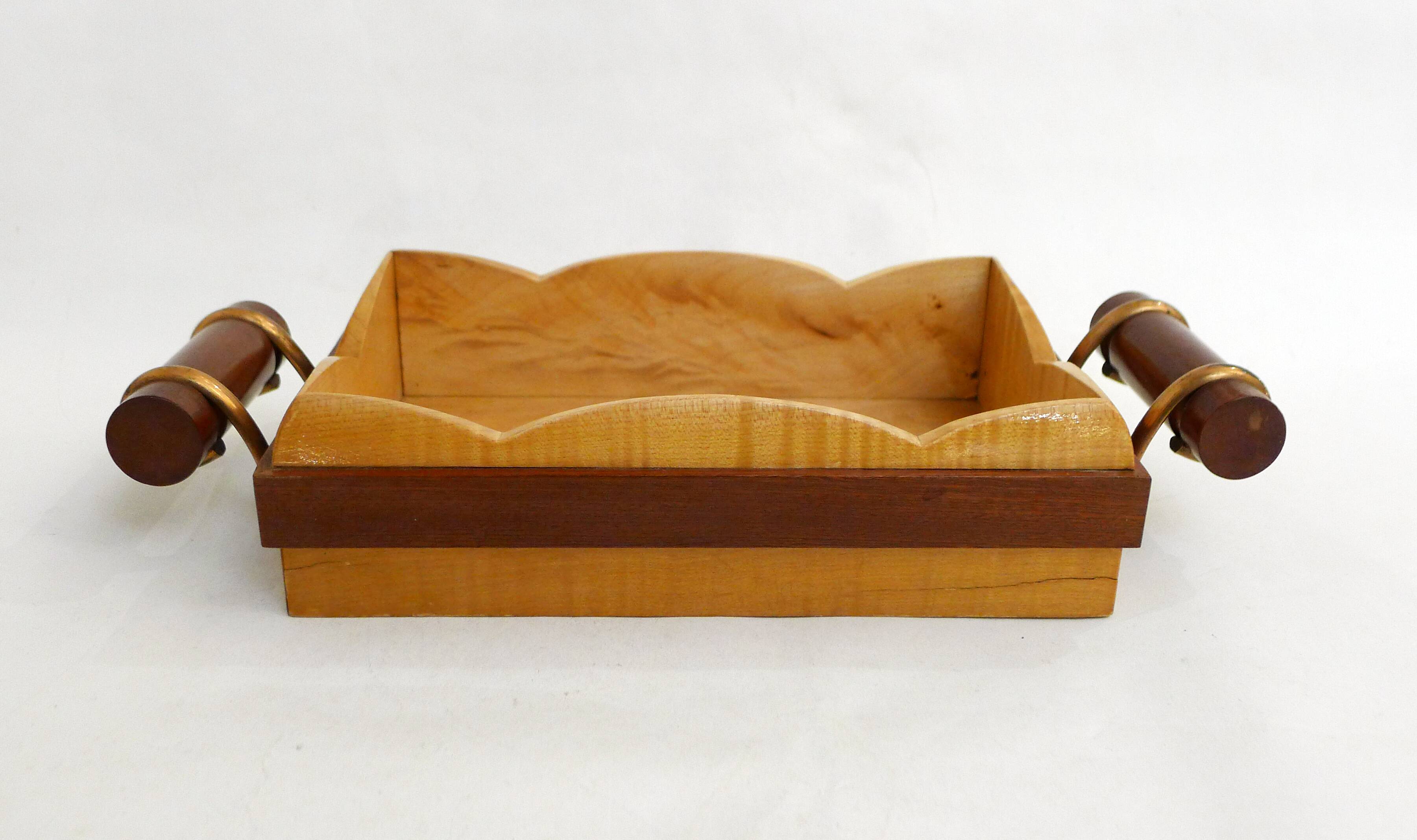 Large Art Deco wooden box