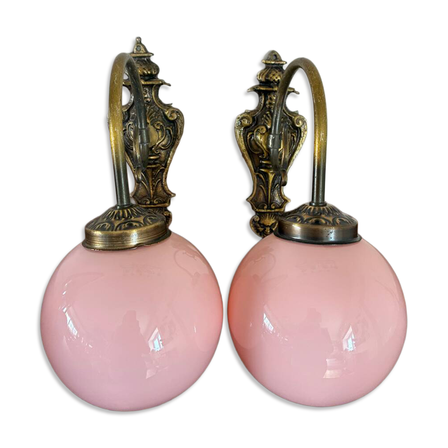 Art Nouveau wall lights