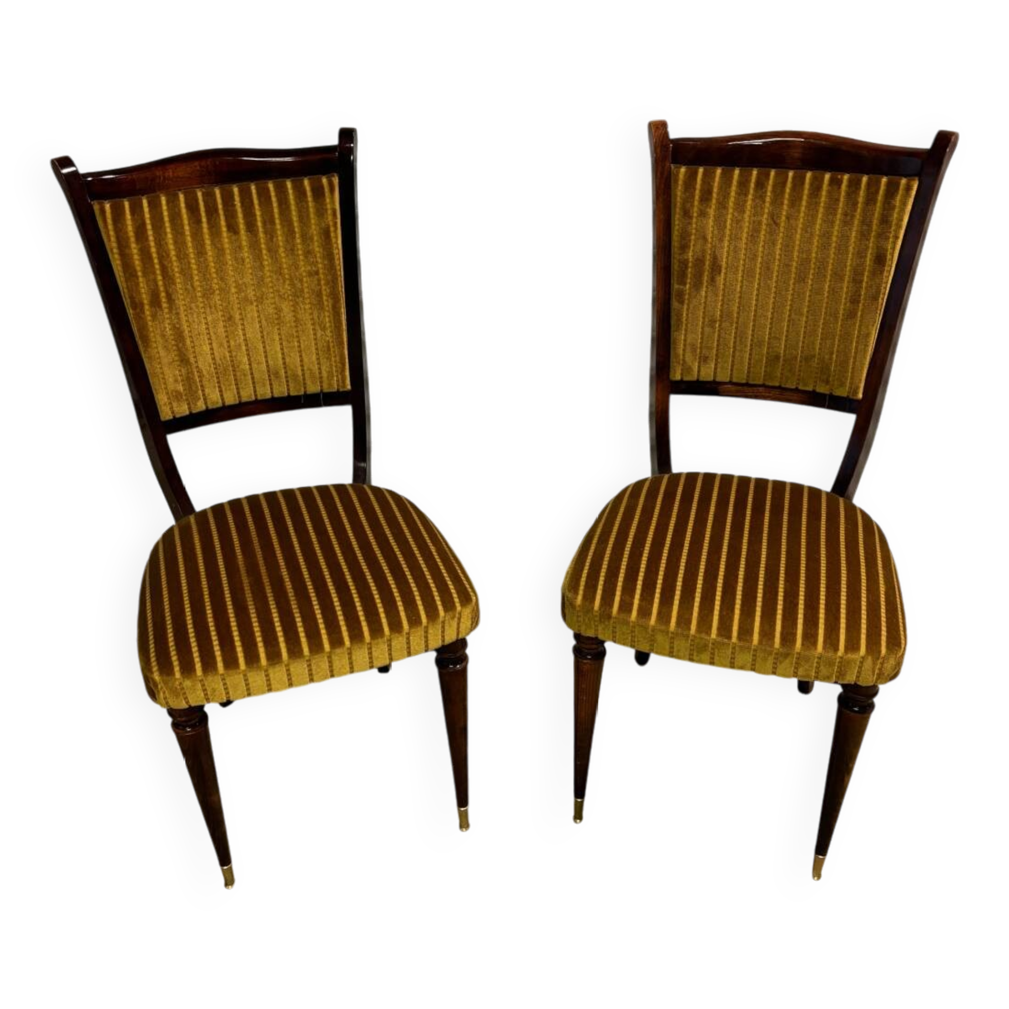 Vintage chair single-piece assembly