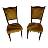 Vintage chair single-piece assembly