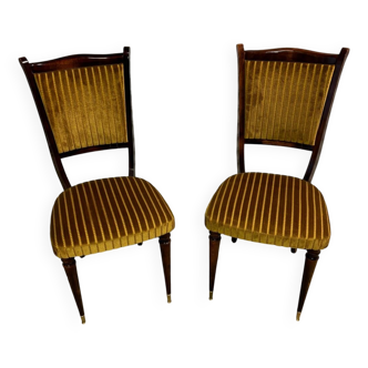 Vintage chair single-piece assembly