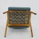 1960s Selman Selmanagic armchair by VEB Deutsche Werkstätten Hellerau, Germany