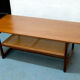 Coffee table teck & caning
