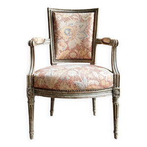 Fauteuil d'époque Louis - tissus