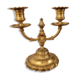 Candlestick No. 2, 2 brass lights