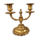 Candlestick No. 2, 2 brass lights