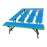 Set of 6 fairground benches