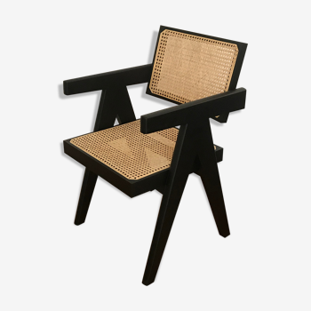 Fauteuil de bureau Pierre Jeanneret design 051 Capitol Complex Cassina