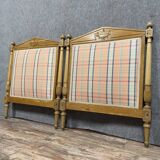 Directoire period bed in light wood circa 1800