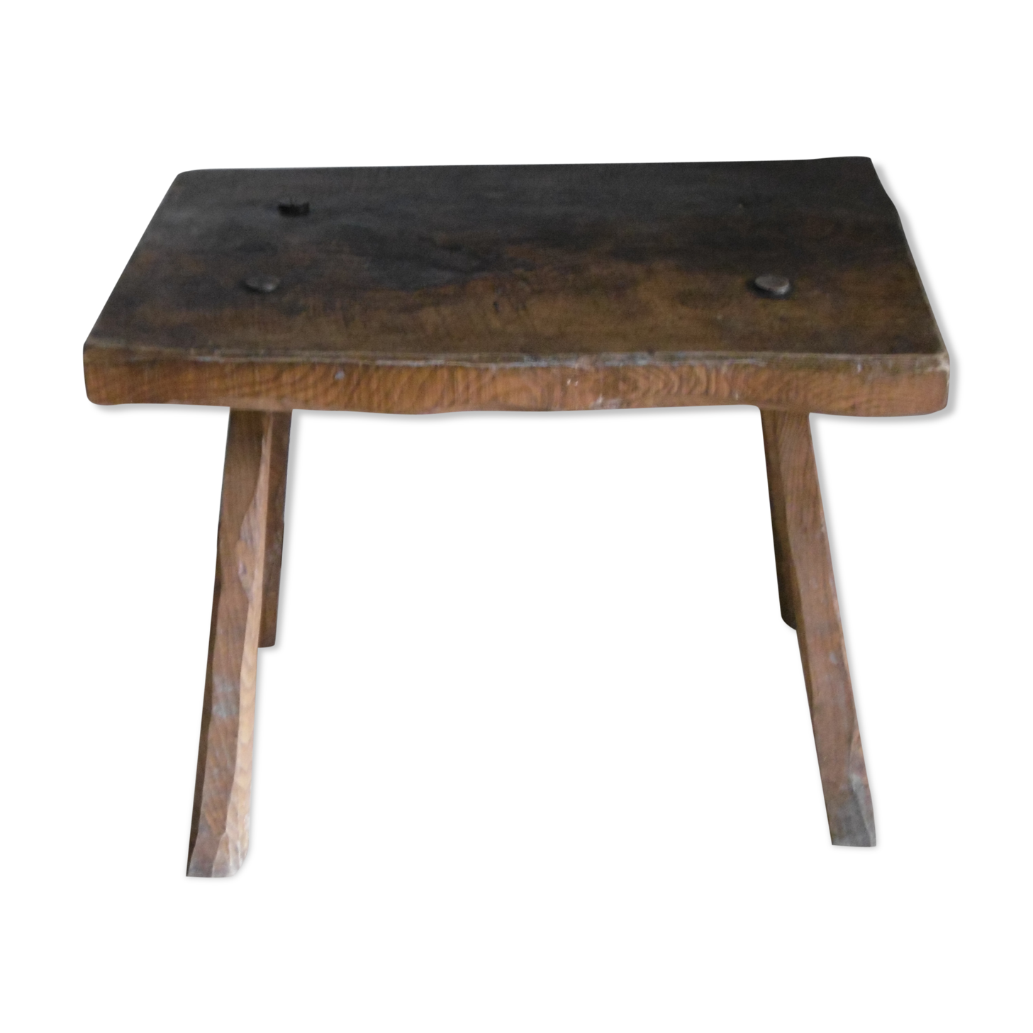 Elm wood rustic coffee table