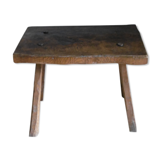 Elm wood rustic coffee table