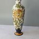 Grand vase floral multicolore en céramique Royal Gouda Porcelain Zuid Holland