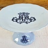 Old fruit bowl Brown Westhead Moore & co monogram XIX