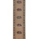 Tapis vintage turc de oushak tissé à la main 52x409 cm