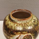 Beautiful vase from Danish Kingo Ceramics (Signature KK) 1980s. signed on the bottom.