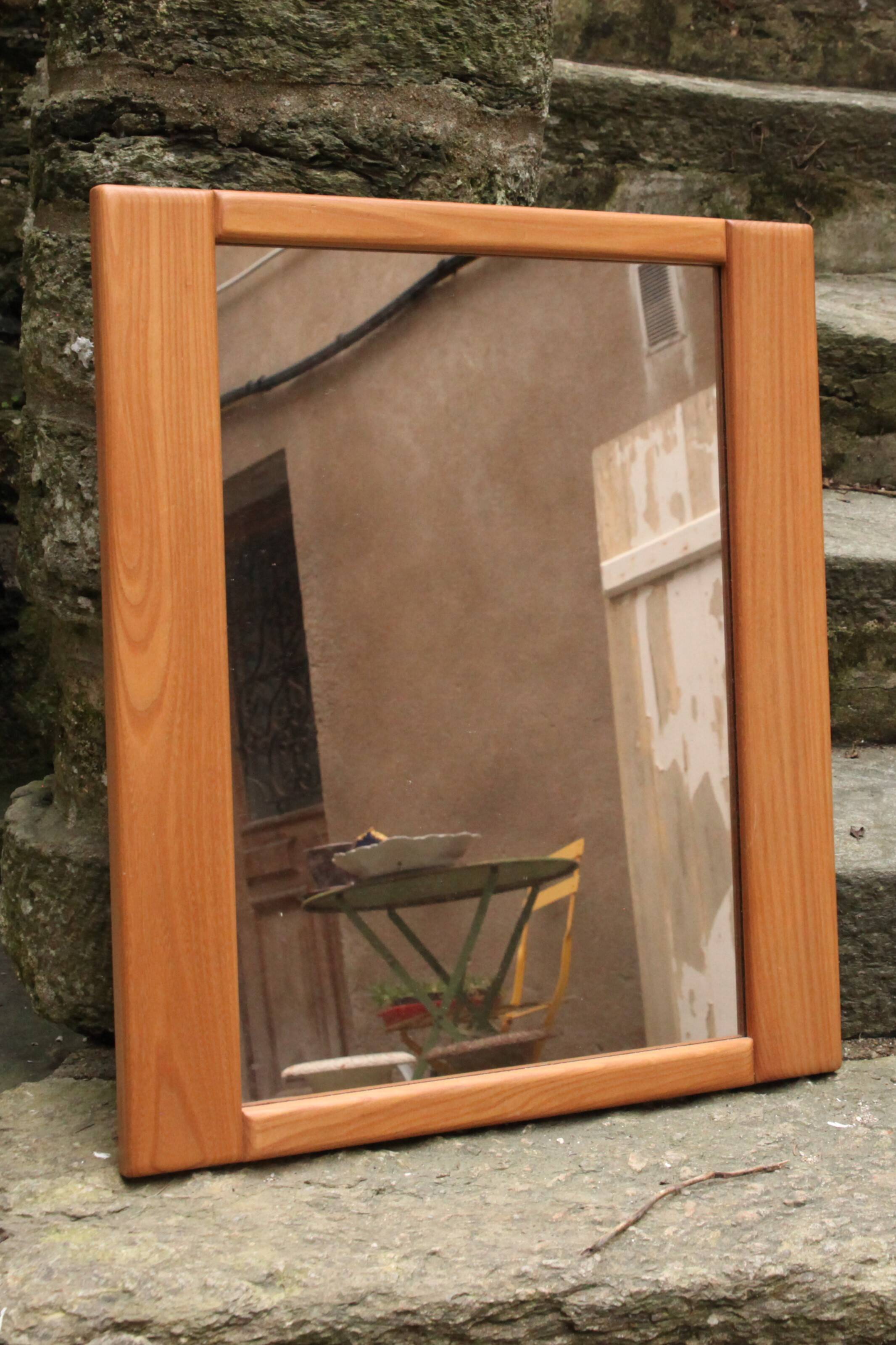 Elm mirror Maison Regain