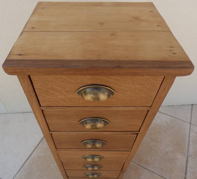 8-drawer craft cabinet - Fully restored