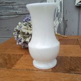 White marble vase