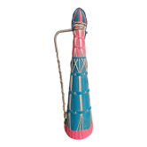 Vintage scoubidou bottle