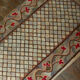 Old American Carpet Hooked handmade 88cm x 210cm 1880s, 1B509