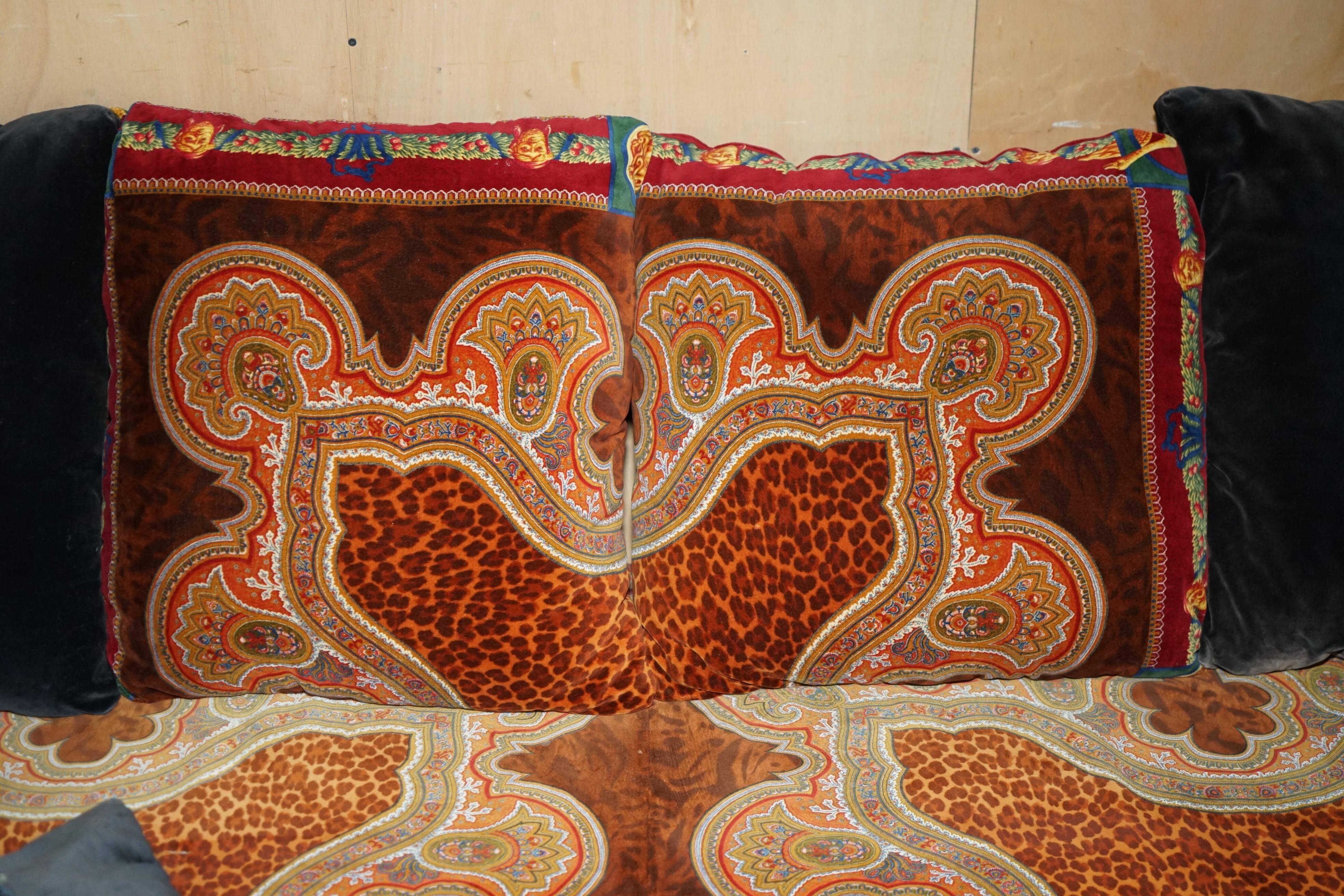 Adjustable canapé Versace 2003 by Ilian Rachov, Art Deco style