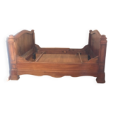 Walnut boat bed