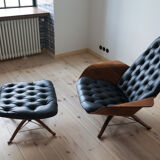 George Mulhauser Mr. Chair with Ottoman, United States 1960