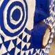 Masque soleil Bobo bleu (Burkina Faso)