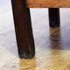 Solid wood and zinc planter