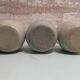 Lot de 3 pots en grès vintage